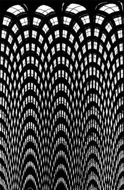 siyah ve beyaz desenli model vektör arkaplanı