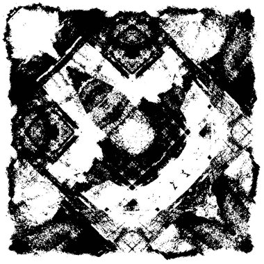 siyah ve beyaz desenli model vektör arkaplanı