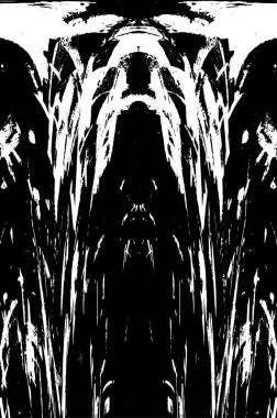 Farklı desenlere sahip soyut grunge arkaplanı, siyah ve beyaz 