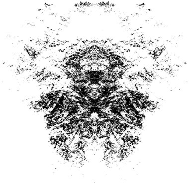 Farklı desenlere sahip soyut grunge arkaplanı, siyah ve beyaz 