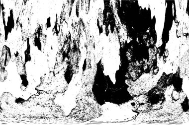 Farklı desenlere sahip soyut grunge arkaplanı, siyah ve beyaz 