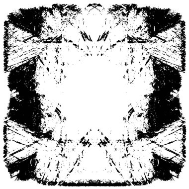 Farklı desenlere sahip soyut grunge arkaplanı, siyah ve beyaz 