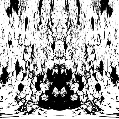 Farklı desenlere sahip soyut grunge arkaplanı, siyah ve beyaz 