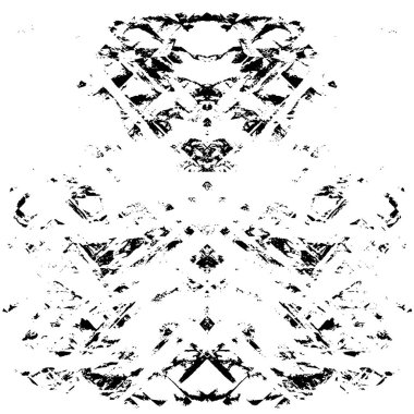 Farklı desenlere sahip soyut grunge arkaplanı, siyah ve beyaz 