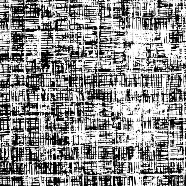 Farklı desenlere sahip soyut grunge arkaplanı, siyah ve beyaz 