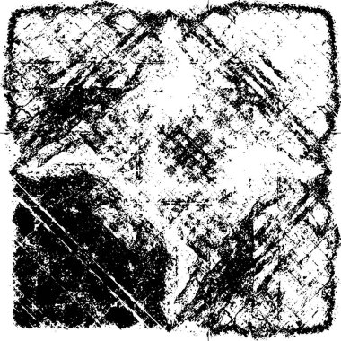 Farklı desenlere sahip soyut grunge arkaplanı, siyah ve beyaz 