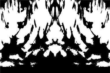 Farklı desenlere sahip soyut grunge arkaplanı, siyah ve beyaz 