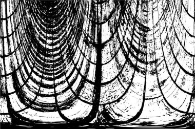 Farklı desenlere sahip soyut grunge arkaplanı, siyah ve beyaz 