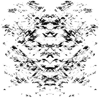 Farklı desenlere sahip soyut grunge arkaplanı, siyah ve beyaz 