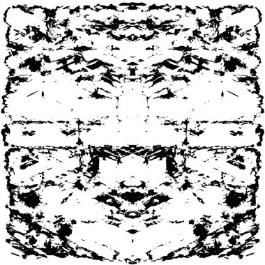 Farklı desenlere sahip soyut grunge arkaplanı, siyah ve beyaz 