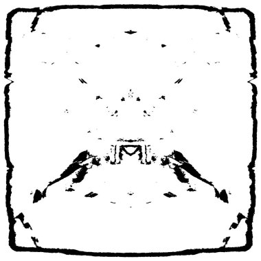 Farklı desenlere sahip soyut grunge arkaplanı, siyah ve beyaz 