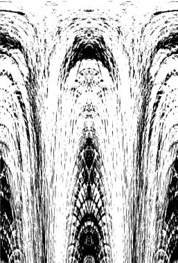 Farklı desenlere sahip soyut grunge arkaplanı, siyah ve beyaz 