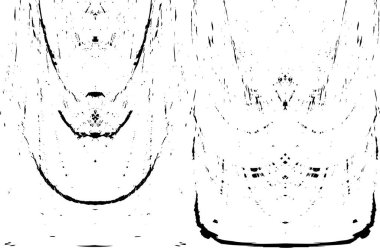 Farklı desenlere sahip soyut grunge arkaplanı, siyah ve beyaz 