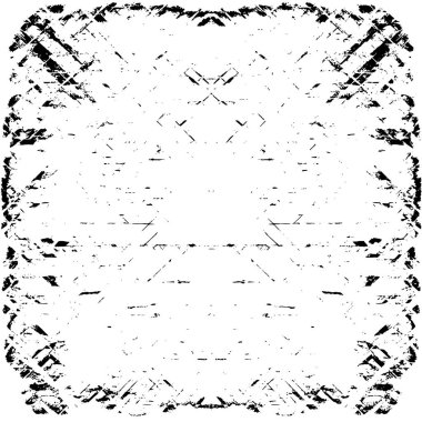 Farklı desenlere sahip soyut grunge arkaplanı, siyah ve beyaz 