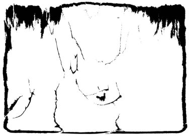 Farklı desenlere sahip soyut grunge arkaplanı, siyah ve beyaz 