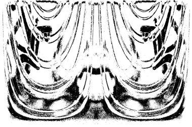 Farklı desenlere sahip soyut grunge arkaplanı, siyah ve beyaz 