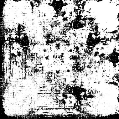 Farklı desenlere sahip soyut grunge arkaplanı, siyah ve beyaz 