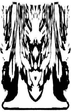 Farklı desenlere sahip soyut grunge arkaplanı, siyah ve beyaz 