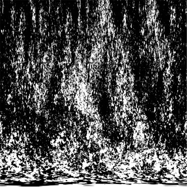 Beton siyah beyaz çatlaklar