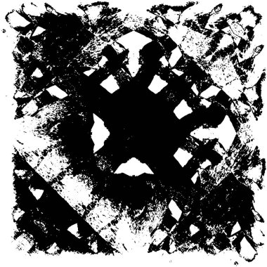 siyah ve beyaz eski püskü boya yüzeyi