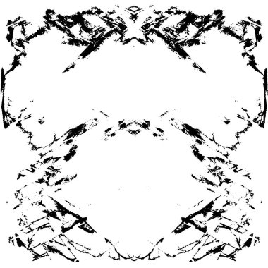 Gelecekçi soyut grunge geometrik modern desen 