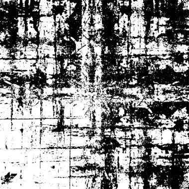 Eski soyut siyah beyaz arkaplan, grunge dokusu