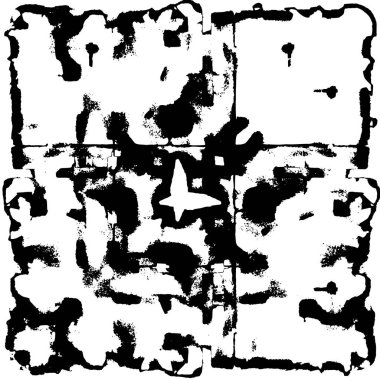 Eski soyut siyah beyaz arkaplan, grunge dokusu