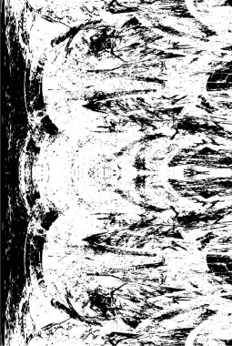 Eski soyut siyah beyaz arkaplan, grunge dokusu