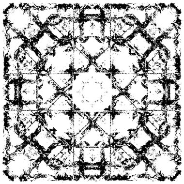 Eski soyut siyah beyaz arkaplan, grunge dokusu