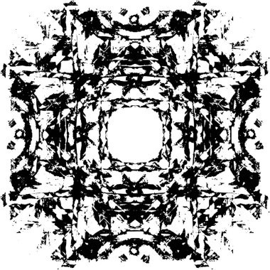 Eski soyut siyah beyaz arkaplan, grunge dokusu