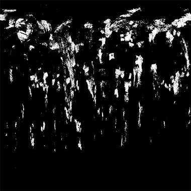 Eski soyut siyah beyaz arkaplan, grunge dokusu