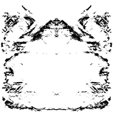 Farklı desenlere sahip soyut grunge arkaplanı, siyah ve beyaz 