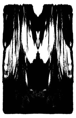 Farklı desenlere sahip soyut grunge arkaplanı, siyah ve beyaz 