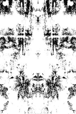 Farklı desenlere sahip soyut grunge arkaplanı, siyah ve beyaz 