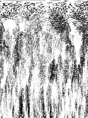 Farklı desenlere sahip soyut grunge arkaplanı, siyah ve beyaz 