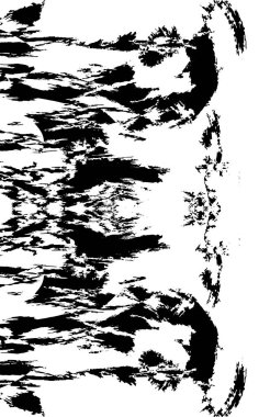 Beton siyah beyaz çatlaklar