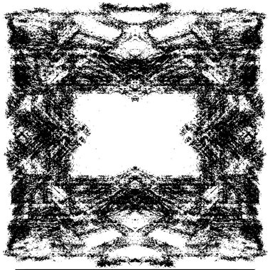 Farklı desenlere sahip soyut grunge arkaplanı, siyah ve beyaz 