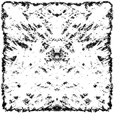 Farklı desenlere sahip soyut grunge arkaplanı, siyah ve beyaz 