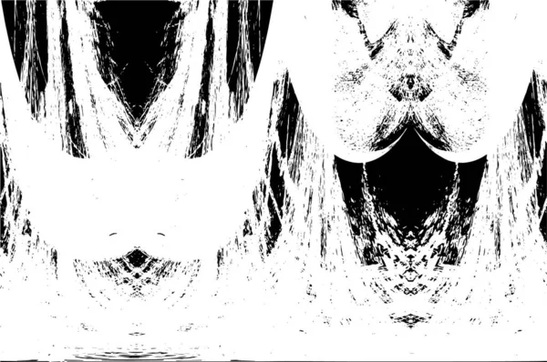 Beton siyah beyaz çatlaklar