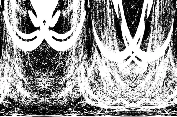 Beton siyah beyaz çatlaklar