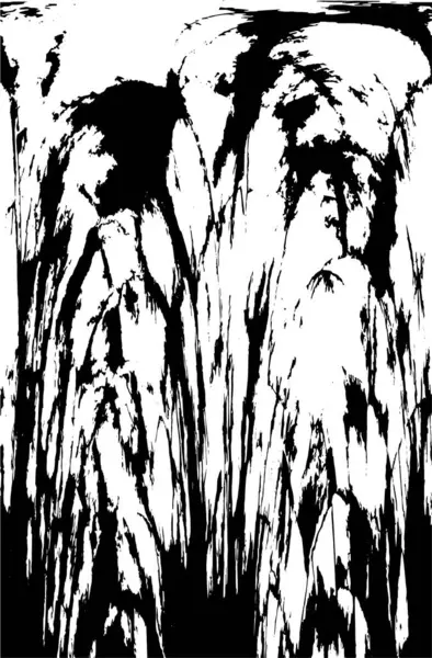 Beton siyah beyaz çatlaklar