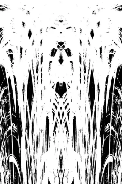 Kusursuz soyut siyah beyaz desen