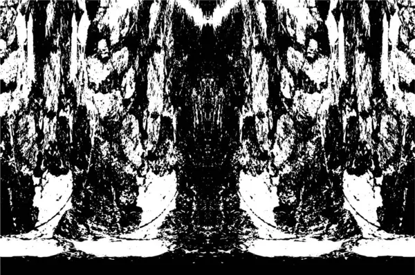 抽象风化黑白相间的背景 — 图库矢量图片