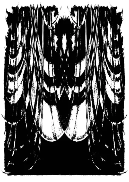 Soyut grunge arkaplanı. yaratıcı monokrom fon. vektör illüstrasyonu