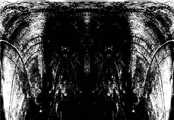 Абстрактный Выветрившийся Черно Белый Фон — стоковый вектор