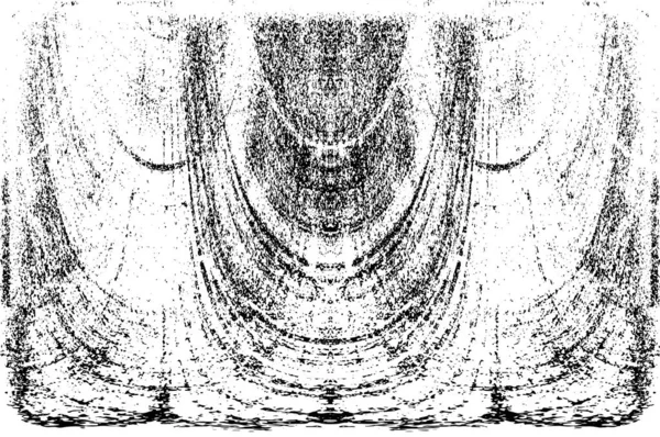 Grunge dikey olarak simetrik siyah beyaz doku. Tek renkli yıpranmış kaplama deseni. 