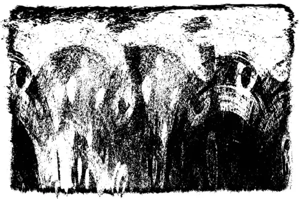 Eski siyah beyaz grunge vintage arkaplan 