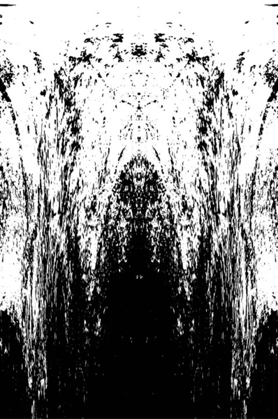Абстрактный Выветрившийся Черно Белый Фон — стоковый вектор