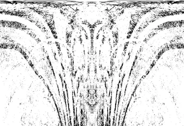 Abstrait Altéré Fond Noir Blanc — Image vectorielle