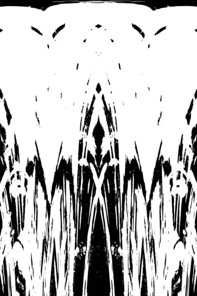 Farklı desenlere sahip soyut grunge arkaplanı, siyah ve beyaz 